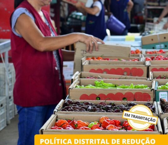 Política distrital de redução do desperdício de alimentos avança na CLDF