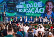 Em primeira visita de Lula a Goiás, governador em exercício, Daniel Vilela cobra soluções para o transporte no Entorno do DF