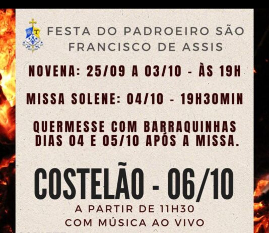 Paróquia de São Francisco inicia novena em homenagem ao padroeiro no Tororó