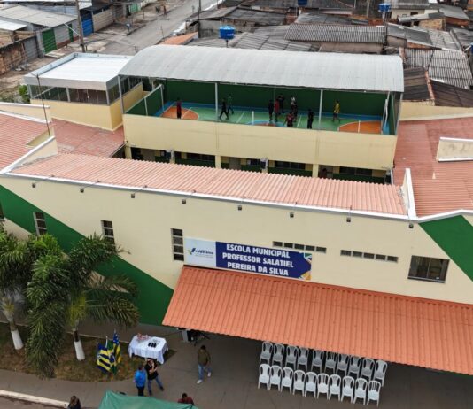 Valparaíso inaugura primeira escola totalmente climatizada e reforça compromisso com a educação