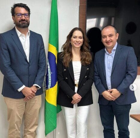 Secretário Pábio Mossoró destaca diálogo institucional em reunião com CNMP e MPGO