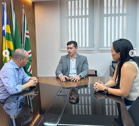 Secretário Pabio Mossoró articula investimentos para o Entorno em agenda institucional em Goiânia