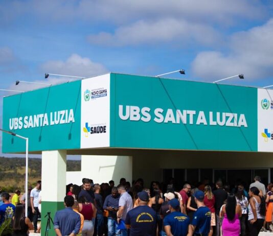 Novo Gama inaugura UBS Santa Luzia e amplia atendimento à população
