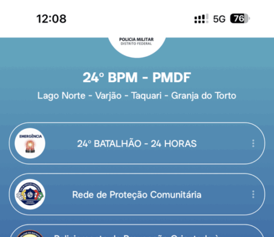 AJAB busca aplicativo inovador da PMDF para fortalecer segurança no Jardim Botânico