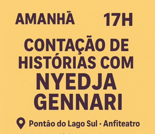 Contação de Histórias gratuita encanta as férias no Pontão do Lago Sul