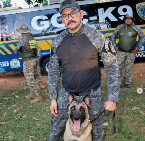 Valparaíso promove curso prático de busca e resgate com cães para forças de segurança