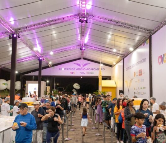 Centro de Apoio ao Romeiro acolhe mais de 500 mil peregrinos durante romaria em Trindade