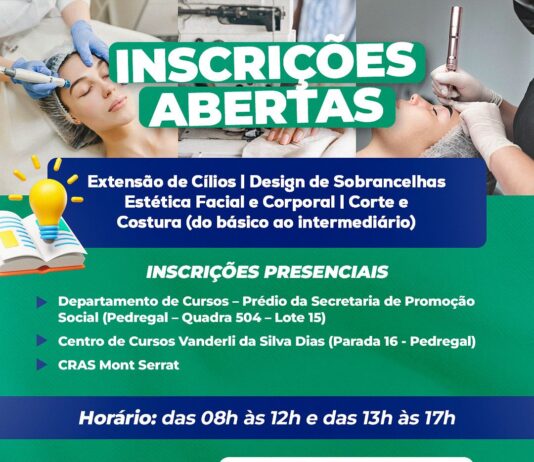 Novo Gama abre inscrições para cursos gratuitos de beleza e costura