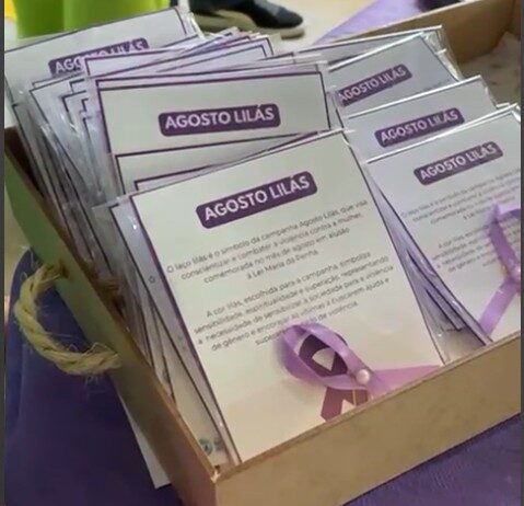Novo Gama celebra Agosto Lilás com evento de conscientização e combate à violência contra a mulher