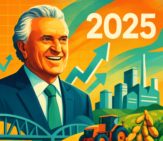 Governador Ronaldo Caiado destaca o crescimento econômico robusto e sustentável de Goiás em 2025