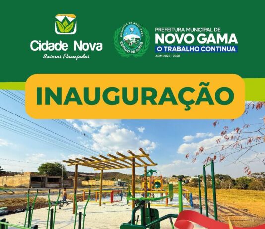 Inauguração da Praça Novo Gama convida comunidade para celebrar novo espaço de lazer