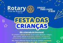 Rotary Club de Brasília promove Festa das Crianças na Cidade Estrutural neste sábado (1º/11)