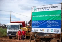Novo Gama avança com pavimentação moderna no Setor de Chácaras Minas Gerais