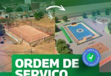 Prefeitura de Novo Gama dá início à revitalização do bairro Lunabel com praça e quadra esportiva reformada