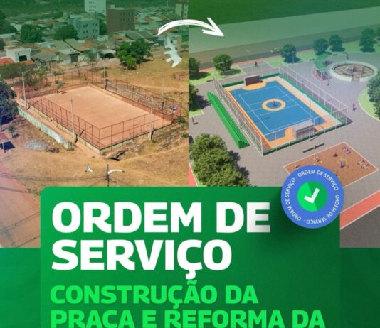 Prefeitura de Novo Gama dá início à revitalização do bairro Lunabel com praça e quadra esportiva reformada