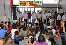 Rotary Club de Brasília promove festa comunitária no CEF 2 da Estrutural