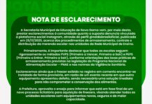 Secretaria de Educação de Novo Gama reforça compromisso com a segurança alimentar na merenda escolar