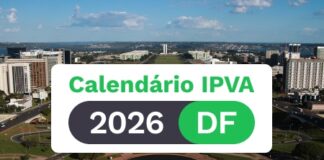 IPVA 2026 no DF inicia vencimentos para placas 1 e 2 nesta segunda-feira