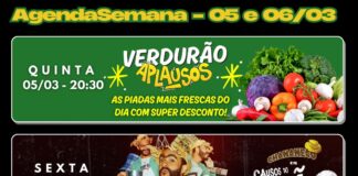 Aplausos agita Brasília com Agenda de Humor de 5 a 8 de Março