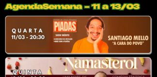 Partiu cultura? A agenda “Aplausos” tá On e você não pode ficar de fora!