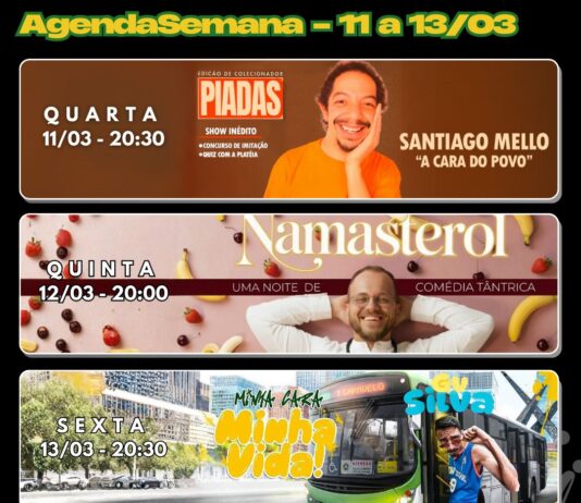 Partiu cultura? A agenda “Aplausos” tá On e você não pode ficar de fora!