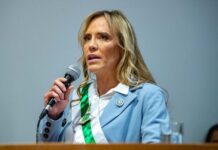 Celina Leão assume governo do DF e anuncia prioridade à saúde com cancelamento da festa de aniversário de Brasília
