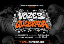 Sarau “Vozes da Quebrada – Ritmo e Poesia em dois atos” celebra diversidade em Valparaíso de Goiás