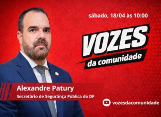 Programa Vozes da Comunidade destaca diálogo sobre segurança pública com sabatina ao secretário Alexandre Patury