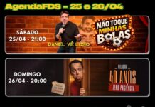 Daniel Vê Loso brilha em solo no Aplausos com “Não Toque Minhas Bolas”