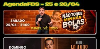 Daniel Vê Loso brilha em solo no Aplausos com “Não Toque Minhas Bolas”