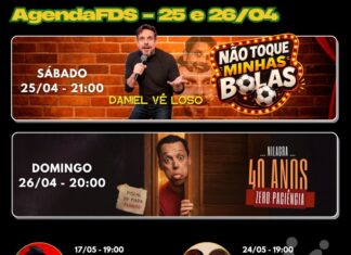 Daniel Vê Loso brilha em solo no Aplausos com “Não Toque Minhas Bolas”