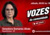 Senadora Damares Alves é sabatinada no Programa Vozes da Comunidade