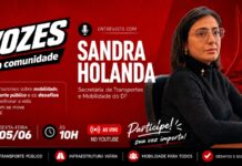 Vozes da Comunidade entrevista secretária de Transportes do DF nesta sexta-feira