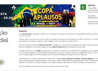 União entre futebol e alta comédia: Copa Aplausos transforma transmissões dos jogos do Brasil em espetáculos interativos