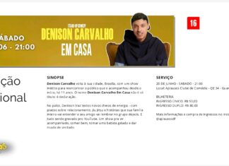 O retorno do bom filho: Denison Carvalho celebra 11 anos de carreira com show inédito em Brasília