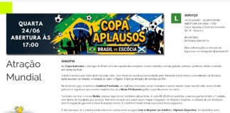 Copa Aplausos reúne cultura, humor e futebol em noite de celebração no Distrito Federal