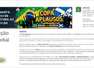 Copa Aplausos reúne cultura, humor e futebol em noite de celebração no Distrito Federal