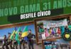 Desfile Cívico celebra 31 anos de emancipação de Novo Gama com programação diversa