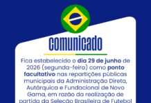 Copa do Mundo mobiliza Novo Gama: Prefeitura decreta ponto facultativo para o próximo jogo da Seleção