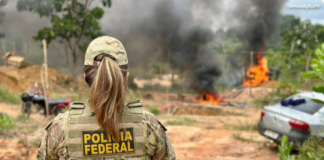 PF investiga esquema de garimpo ilegal e lavagem de dinheiro no Amapá