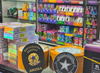 Anvisa e Receita Federal deflagram ação contra o comércio de cigarros eletrônicos