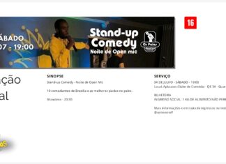 O poder do riso local: Noite de “Open Mic” reúne talentos do stand-up de Brasília no Guará