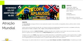 Muito além dos noventa minutos: Copa Aplausos une futebol, stand-up comedy e prêmios com entrada franca no Guará