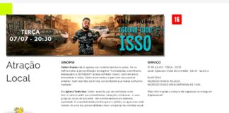 O Humor como reflexo da vida: Valter Nunes apresenta o espetáculo “Ignora Tudo Isso” no Guará