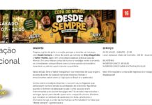 O riso entra em campo: Edição especial do show “Desde Sempre” une humor, nostalgia e a paixão pela Copa do Mundo no Guará