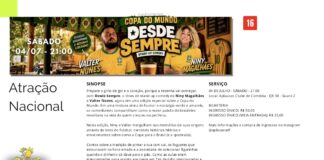 O riso entra em campo: Edição especial do show “Desde Sempre” une humor, nostalgia e a paixão pela Copa do Mundo no Guará