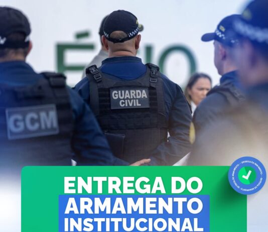 GCM de Novo Gama recebe entrega oficial de armamento institucional