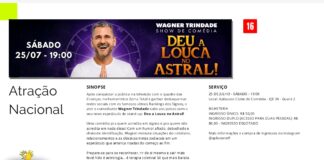 Deu a louca no astral: Wagner Trindade traz humor e astrologia ao Aplausos Clube de Comédia