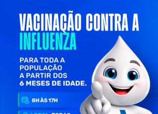 Vacinação contra Influenza: município de Novo Gama reforça campanha e convoca população