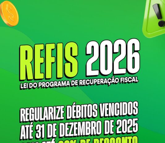 Prefeitura de Novo Gama sanciona REFIS 2026 com descontos de até 99% em juros e multas